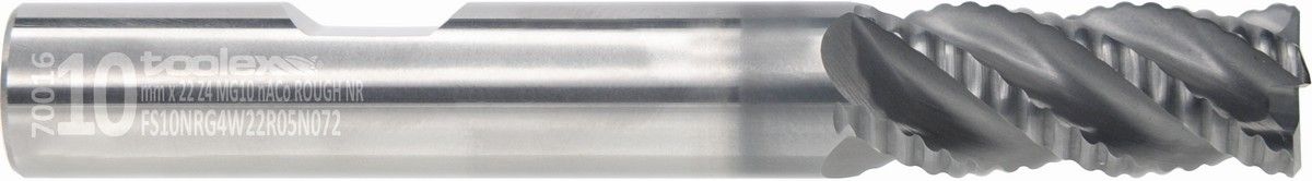 Solid carbide roughing end mills NR