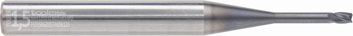 Solid carbide end mills - Midi