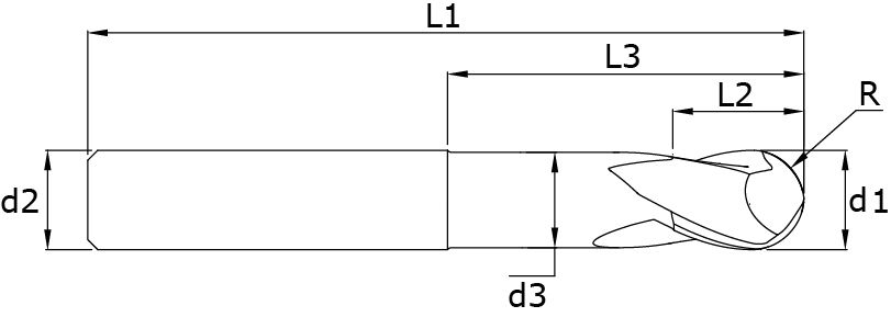 VHM - Radiusfräser - Almold