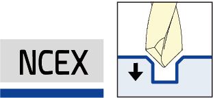 Solid carbide NCEX drills