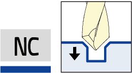 Solid carbide NC drills