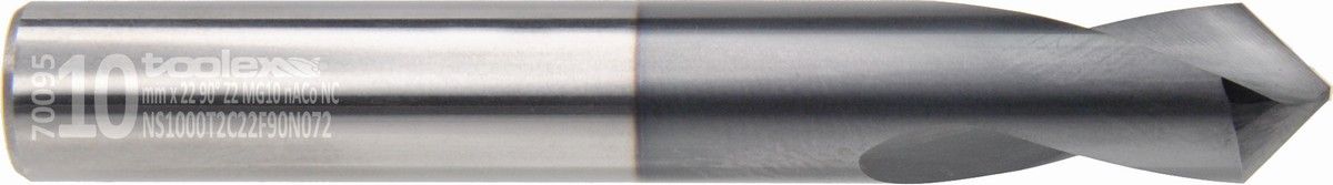 Solid carbide NC drills
