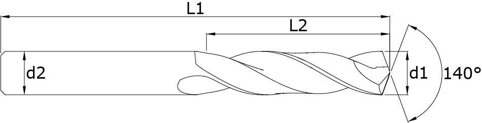 Solid carbide drills